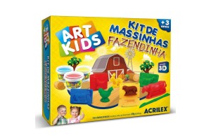 KIT MASSIINHA DE MOELAR FAZENDINHA ACRILEX 450G