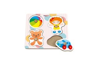 BRINQUEDO PEDAG CIABRINK ENCAIXE OS BRINQUEDOS 5 PCS
