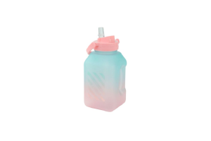 SQUEEZE DE PLASTICO 1L DEGRADE QUADRADO COLOR