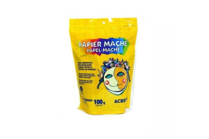 PAPEL MACHE ACRILEX PCT COM 100G