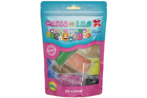 MASSA DE EVA 20 CORES